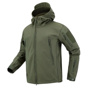 Chamarra East West Color Verde
